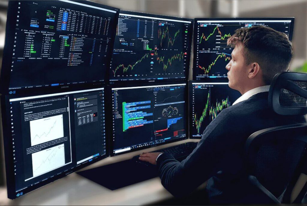 Forex traders (foreign exchange traders) anticipate changes in currency prices and take trading positions in currency pairs on the foreign exchange market to profit from a change in currency demand. They can execute trades for financial institutions, on behalf of clients, or as individual investors.